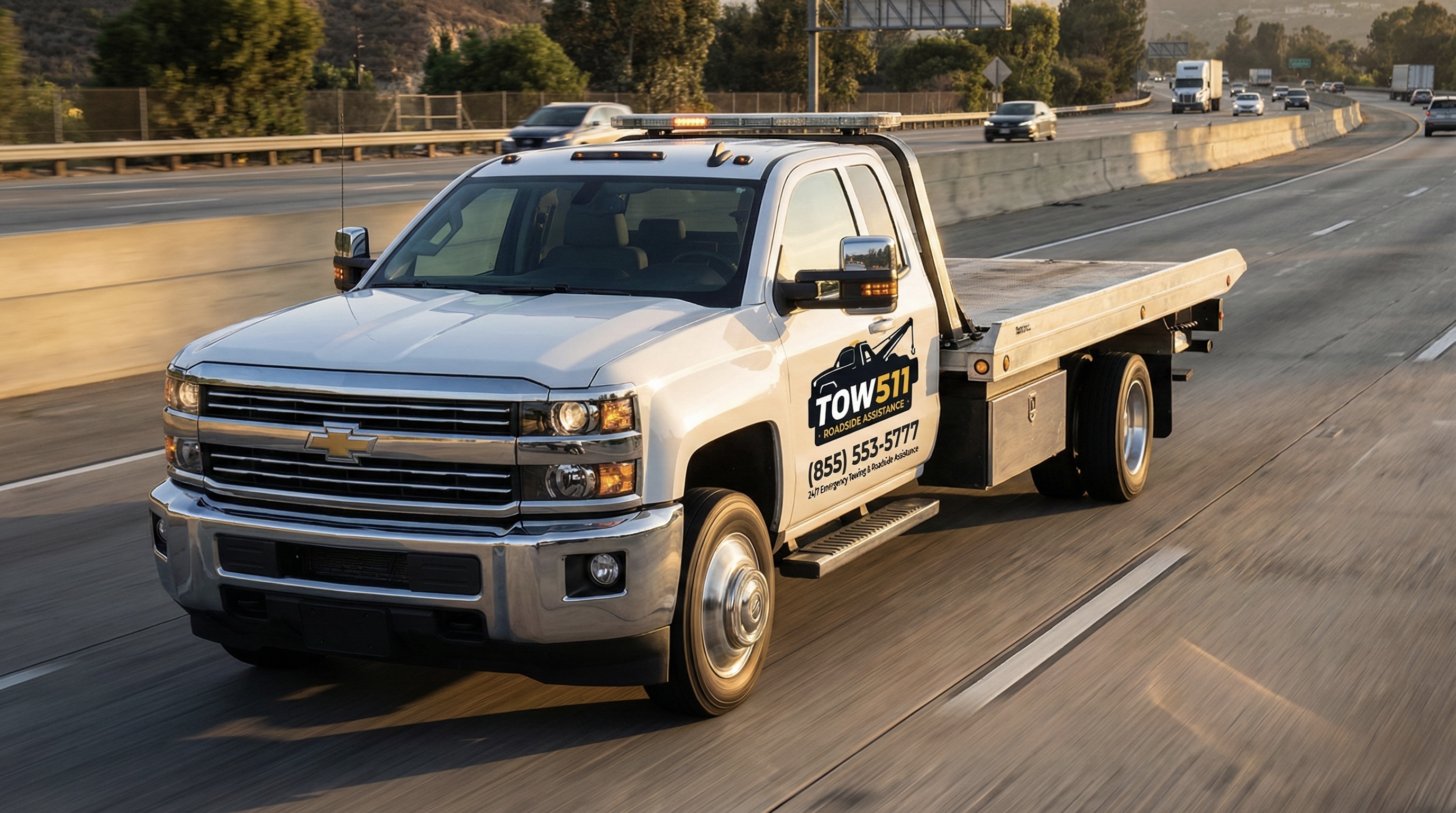 Flatbed Towing